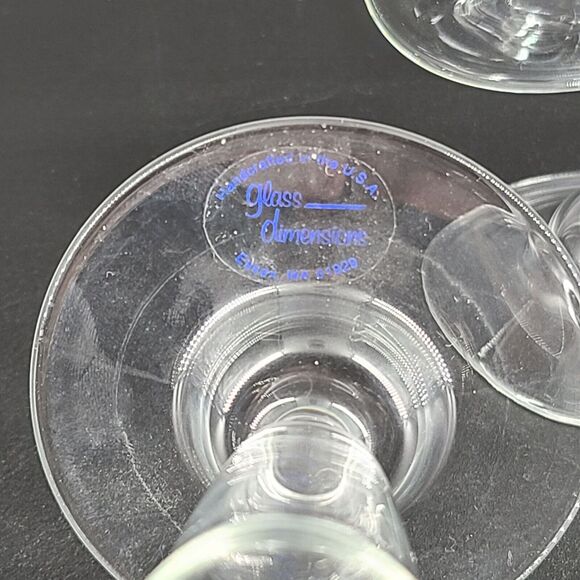 The Glass Dimensions Calla Lily Collection Set of 2 Bud Vases - Picture 4 of 4